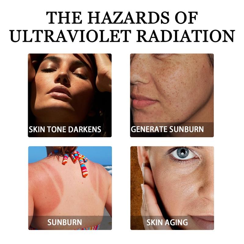 ouhoe Spf 100 Face Sunscreen Moisturizer - Travel Size Sunscreen