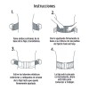 Truper Faja De Apoyo Lumbar Para Carga Gimnasio Gym Mediana