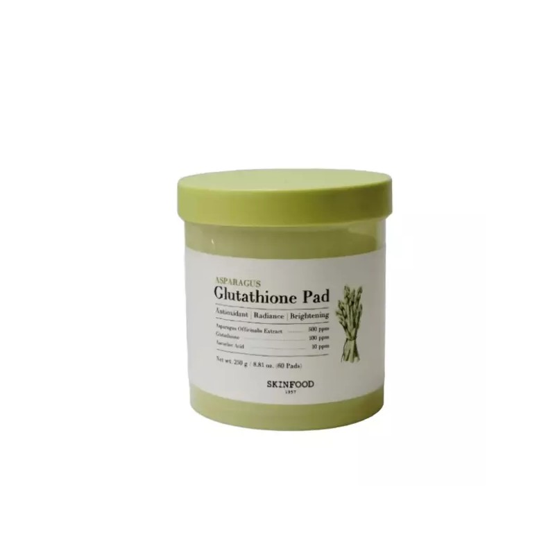 Skin Food 스킨푸드 아스파라거스 글루타치온 패드 60매 Skinfood Asparagus Glutathione