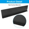 LifCratms 2 Pcs Black Rain Gutter Valley Splash Guards, Roof