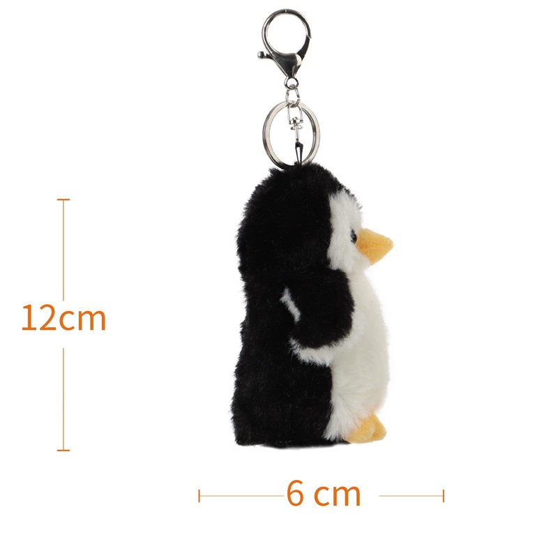Apricot Lamb Cute Antarctic Toys Plush Black Penguin Stuffed Animal
