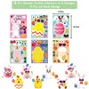 18 Sheets Easter Stickers for Kids Easter Crafts Make a