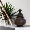 Ziva Metal Oriental Moroccan Storm Lantern, 30 cm, for Outdoors