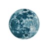 Condessacity Glow in the Dark Wall Sticker Bright Moon Wall