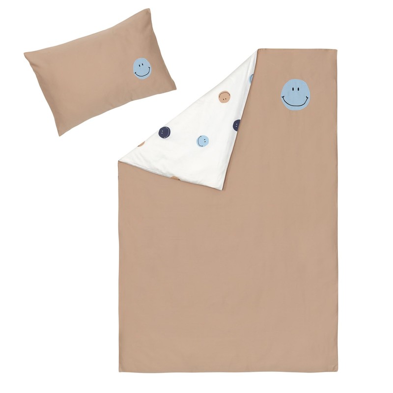 LÄSSIG Children's Bed Linen Set Organic Cotton GOTS Certified 2-Piece