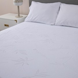 MAISON DECO - Cubre Colchon Bambu Impermeable - Cubre Colchon Individual - Protector de Colchones Individual - sobre Colchones Individual