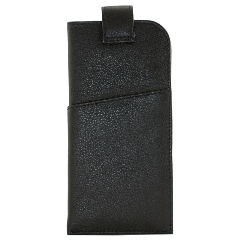 Mala Leather Coco's Glasses Collection Leather Glasses Case 5205_12 Black,