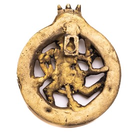 Plusvalue Sankat Mochan Bahubali Hanuman Vastu Yantra for Home, Office South | South-West Main Door Protection (12cm x 10cm)