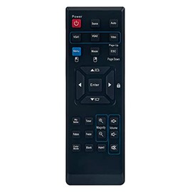 Replace Remote Control Compatible with ViewSonic Projector PJD5223 PJD5221 PJD5133 PJD5133 PJD5233 PJD5523W PJD5353 VS14116 VS13869 VS14112 VS14114 VS13870 PJD5123