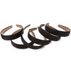 Yishenyishi 6 Hard Headbands, 1 Inch Wide Non-slip Ribbon Hairband