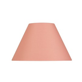 Oaks Lighting S501/12 PP Lamp Shade, Fabric, Pink
