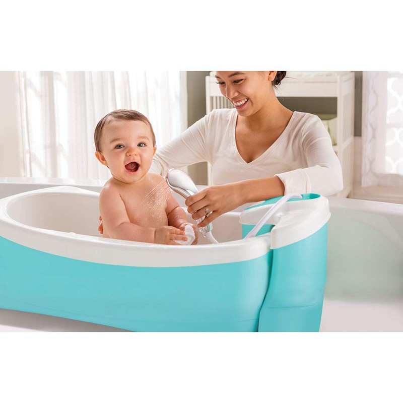 Summer Infant Lil Luxuries Whirlpool Bubbling Spa & Shower (Blue)