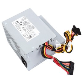 Upgraded New F255E-01 N249M 255W Power Supply Compatible with Dell Optiplex 580 760 780 960 980 DT PSU Replacement Parts D255P-00 AC255AD-00 L255P-01 V6V76 RM110 FR597 for Dell Power Supply