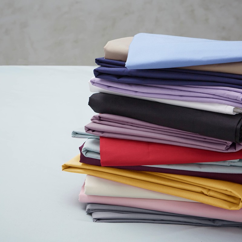 Catherine Lansfield Easy Iron Percale Combed Extra Deep King Fitted