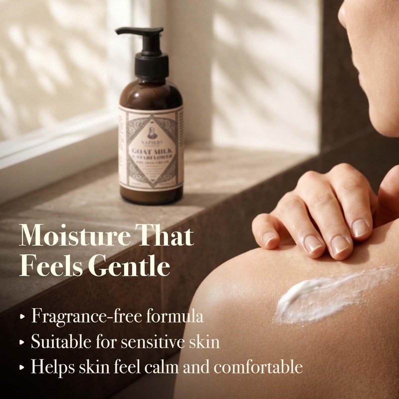 Napiers Goat Milk & Starflower Moisturising Cream - Dry Skin