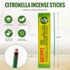 Citronella Incense Sticks with Natural Essential Oils - 150 Count
