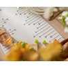ZANZER Boho Table Runner 13 x 72.8 Inch Long Natural