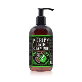 HEY JOE! Purify Hair Anti Dandruff Shampoo Men | Hair Shampoo Men for Frequent Use - With Piroctone Olamine and Aromas of Mint and Acid Melon - Content 250 ml