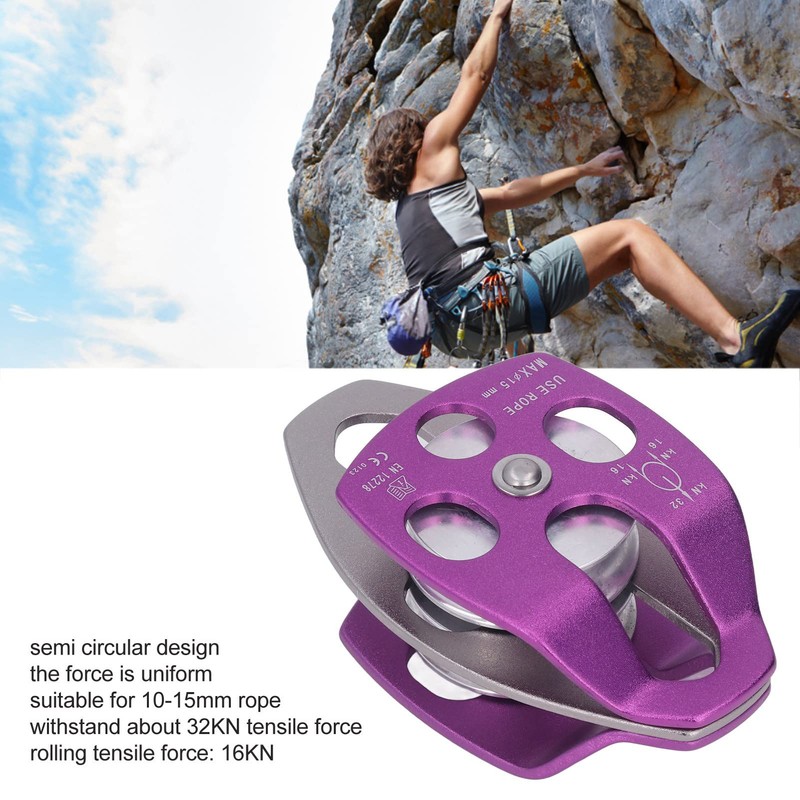 Climbing Pulley Climb Lightweight and Durable Aero Space Aluminum Alloy