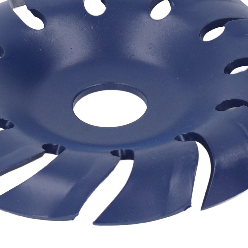 Angle Grinder Wheel Manganese Steel Dark Blue 0.9in Woodworking Grinding