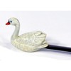 LX Hand Painted White Swan Bird Letter Opener