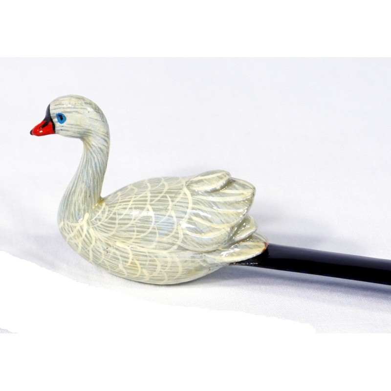 LX Hand Painted White Swan Bird Letter Opener