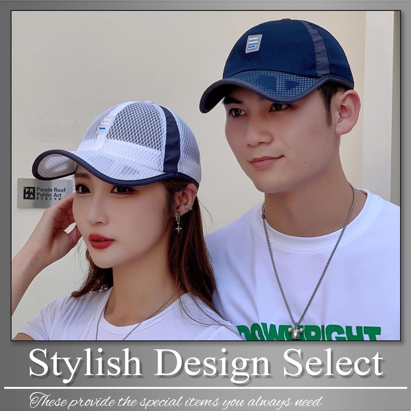 Buzz Selection CAP710 Hat, Cap, Baseball Cap, Mesh Brim, Stylish,
