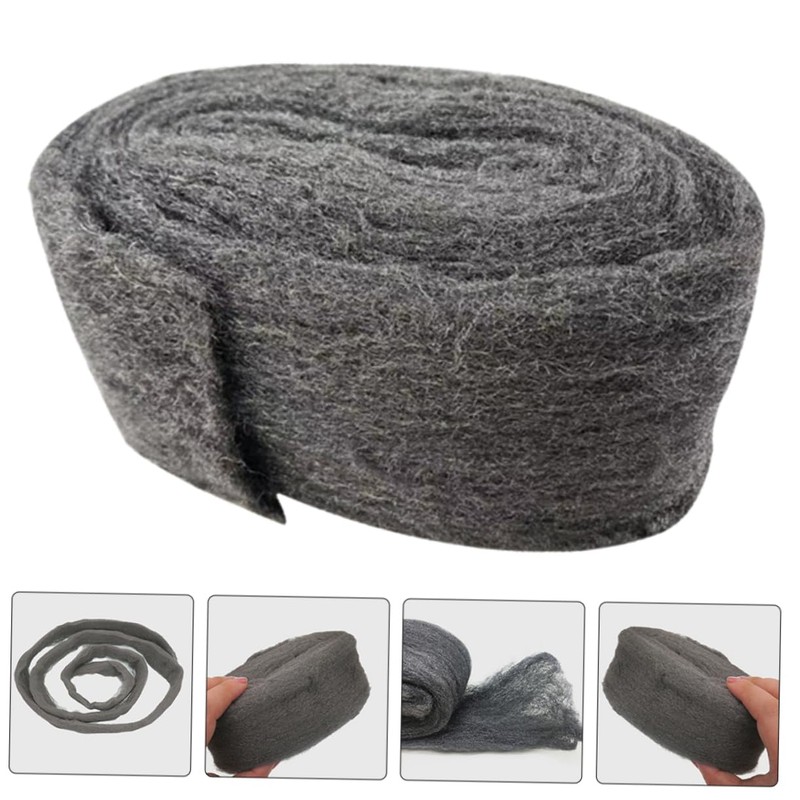 Mobestech 5pcs Steel Wool Mouse Hole Filler Barrier Against Mice