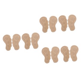 Healeved 6pairs Anti- Half Insoles Sweat-absorbing Skid-resistance Pads for High Heels Beige Foot Cushions to Prevent Blisters and Discomfort Comfort