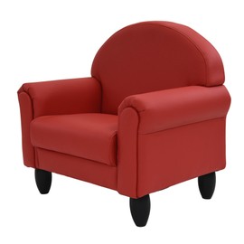 Children's Factory As We Grow Toddler Chair, Red, CF805-196, Flexible Seating for Daycare or Preschool, Kids Reading Chair, Playroom Furniture