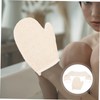 Baluue Dual Sided Bath Mitts Natural Sisal Jute Exfoliating Gloves
