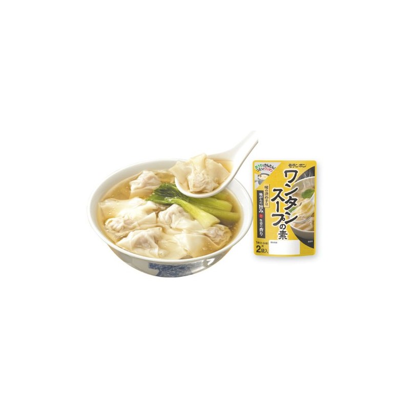 Moranbon Wonton Soup Ingredients, 2.5 oz (70 g) (1.2 oz