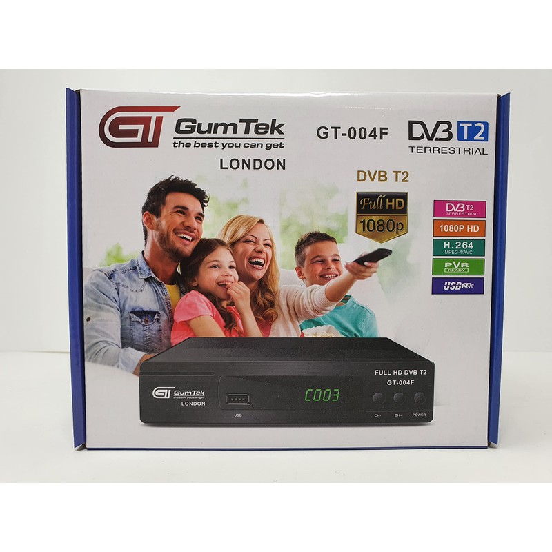 Full HD Freeview Set Top Box Digital TV Receiver with