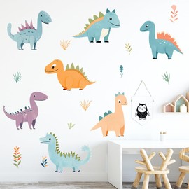 Dinosaur Wallpaper - Dinosaur Room Decor, Dinosaur Stickers, Baby Room Decoration, Nursery Wall Stickers, Dinosaur Bedroom Wallpaper, Kids Dinosaur Wallpaper, Dinosaur Prints, Dinosaur Murals Bedrooms