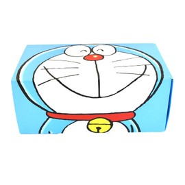 Doraemon 01501801 Non-Woven Pleated Mask (Total Pattern, 24 Pieces), Nursery Doraemon Blue