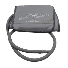 HEALLILY Blood Pressure Monitor Upper Arm Blood Pressure Cuff Velcro Cuff with Integrated Hose Replacement Sleeve Blood Pressure Monitor Accessories 22-32 cm (Dark Grey)