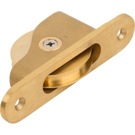 Rockwell Solid Brass Sash Pulley 2-7/8"