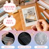A7 Sealing Notebook, Transparent, 50 Sheets, Double-sided, Sticker Mount, Refill,
