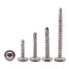 Stainless Steel Wafer Head Self Drilling Screws #10 x 1-1/4"