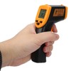 HW600 NonContact Thermometer LCD Infrared Digital Temperature Measuring Thermometer(Yellow )
