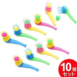 Long Life Pipe, Bulk Purchase, Set of 10, Best for Elderly People, Showa Toys Are Healthy Goods in Reiwa for Swallowing and Swallowing Strength Training for Elderly Homes, Dieters, Must See for Volunteers with Oral Care, For Swallowing Gymnastics, False 