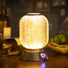LED Cordless Table Lamp Innovative Stylish Rechargeable Crystal Desk Lamp