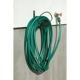 Yard Butler IHCWM-1 Wall Mount Deluxe Hose Hanger, 5/8", Weathered Verdigris Finish