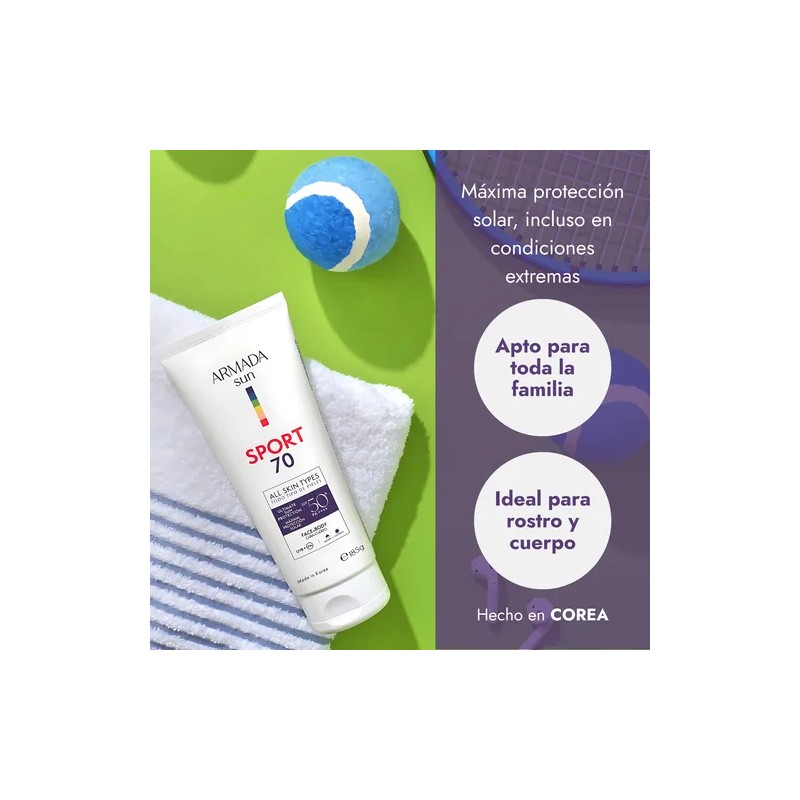 Set Duo Armada 70 Sport - Protector Solar Extremo