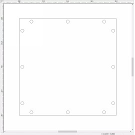 Skar Audio Blank 8” X 8” Plexiglass Viewing Window 3/4" For Subwoofer Box Or Amp