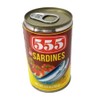 555 Sardines Hot in Tomato Sauce 5.5oz
