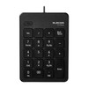 エレコム テンキー 有線 パンタグラフ 薄型 ブラック TK-TCP018BK