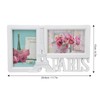 Paris Tower Photo Frame, 2 Pieces, 29.8 x 17 cm,