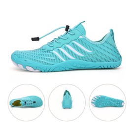 CUBIC PLANET Zapatos Acuáticos Unisex Hombre Mujer - Calzado Agua Transpirable Secado Rápido, Surf Buceo Playa Piscina, Diseño Minimalista Ajuste Seguro Antideslizante