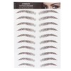 Eyebrow Transfer Stickers for Women, Temporary Eyebrow Tattoo Stickers, 6D